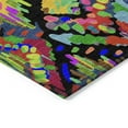 thumbnail image 4 of Addison Rugs Chantille Indoor/Outdoor Transitional Diamonds Black Washable Rectangle Rug, 5' x 7'6", 4 of 6