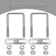 thumbnail image 2 of Square U-bolts U-bolts, 70 X 110 Mm Stainless Steel U-bolts, M8 U-bolt With Nut Frame Plate And Washer, M8 U-bolt For Fastening Boards And Pipes (70 X, 2 of 5