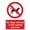 Warning Sign 3, variant on No Entry Authorised Persons Only Sign - 8"x12" Aluminum UV Printed Metal Sign, 4 Pre-Drilled Holes for Home Business Workplace Restricted Area