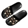 thumbnail image 2 of Psesaysky Coffee Pattern Summer Slide Sandals for Men Boys Stylish Lightweight Versatile Anti-Slip Beach Sandals Size 5-14, 2 of 4