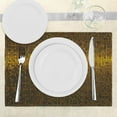 thumbnail image 3 of Ambesonne Abstract Place Mats Set of 4, Disco Theme Art, Standard Size, Multicolor, 3 of 6