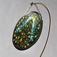 thumbnail image 4 of Fmbmuo Christmas Round Window Hanging , Durable Vintage Suncatcher Decor , For Xmas Tree Wreath Window Holiday Decor, 4 of 7
