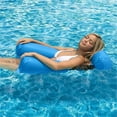 thumbnail image 5 of Pool Float Chair, Adult Inflatable Pool Blue, 5 of 5