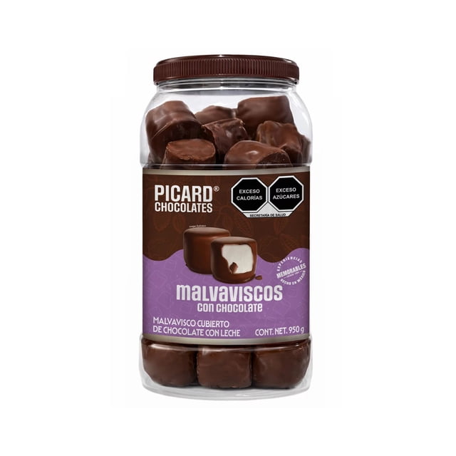 Bote de Bombones Malvavisco con Chocolate 800g Picard Original