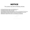 thumbnail image 2 of Kugel Front Left (Driver Side) CV Axle Drive Shaft Complete Assembly and Wheel Bearing Kit for Car Mitsubishi Outlander RVR Sport KN7-100204, 2 of 11