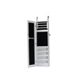 thumbnail image 2 of Baxton Studio Modern & Contemporary Jewelry Armoire with Mirror, White, 2 of 5