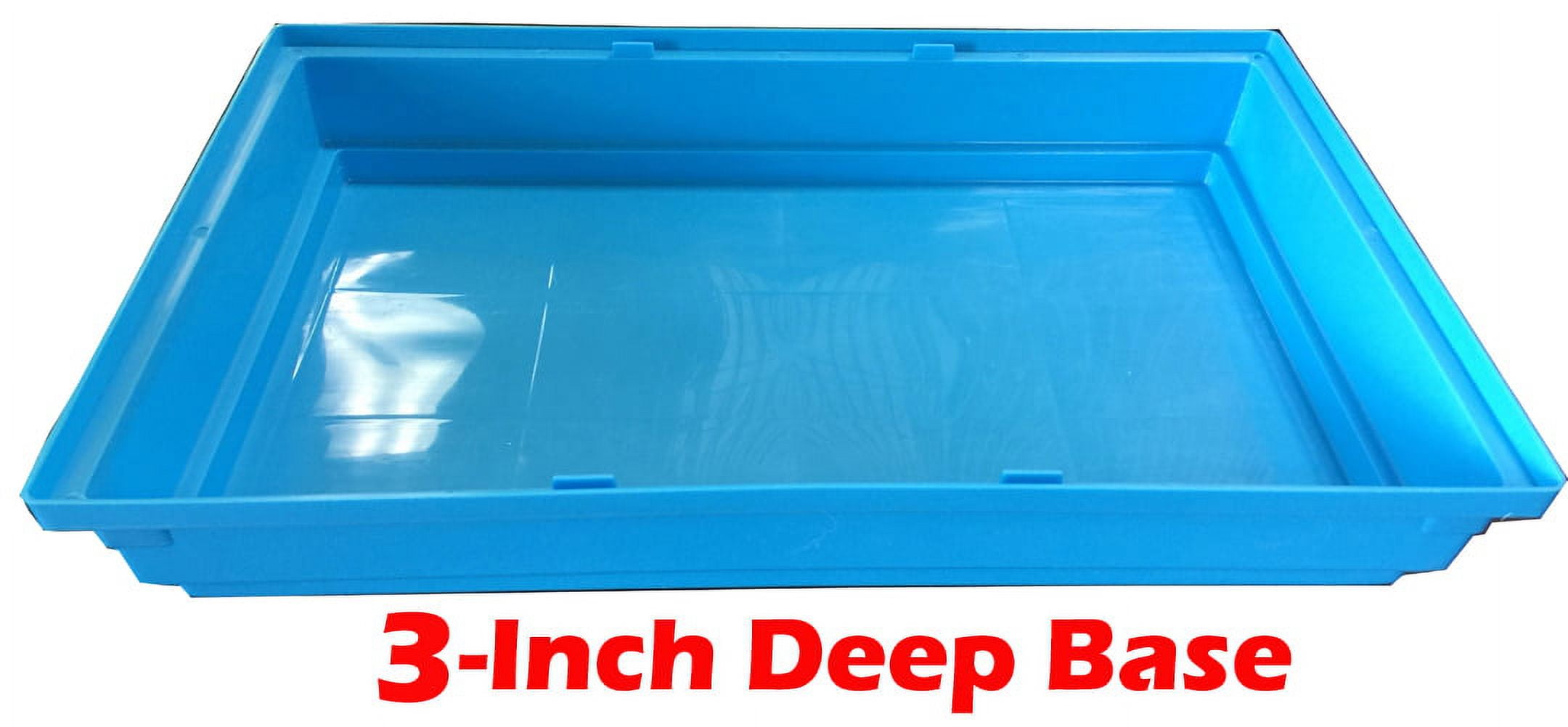 Large 3-Floor Hamster Habitat House Critters Expandable and Customizable Cage Gerbil Mouse Mice Complete Full Set of Accessories