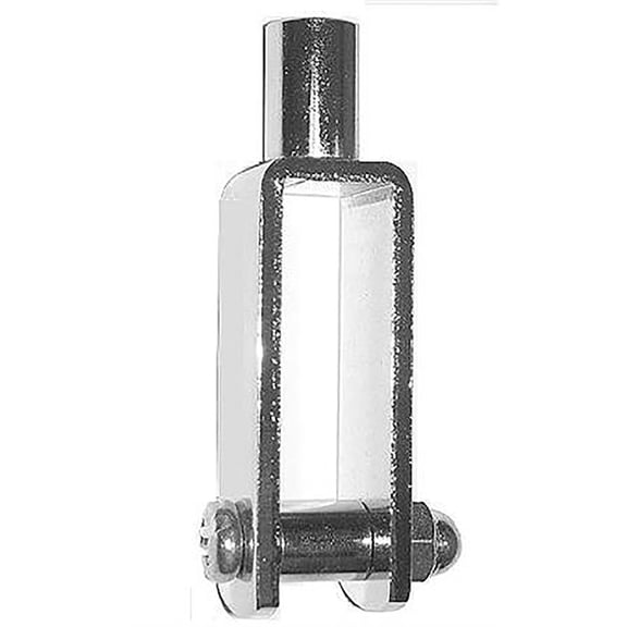 ½ x 1 ½ inch C Clamp for Sign Stem "3/8" threaded receiver
