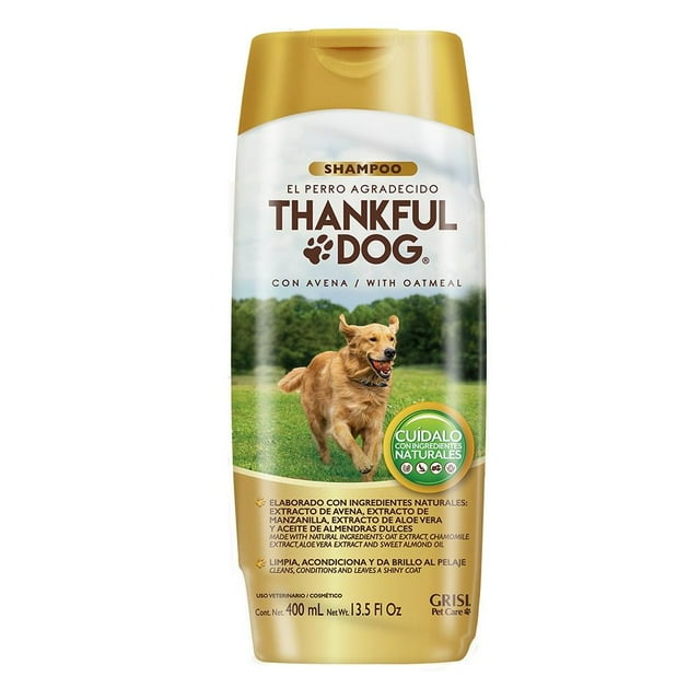 Shampoo Grisi el perro agradecido con Avena 400 ml