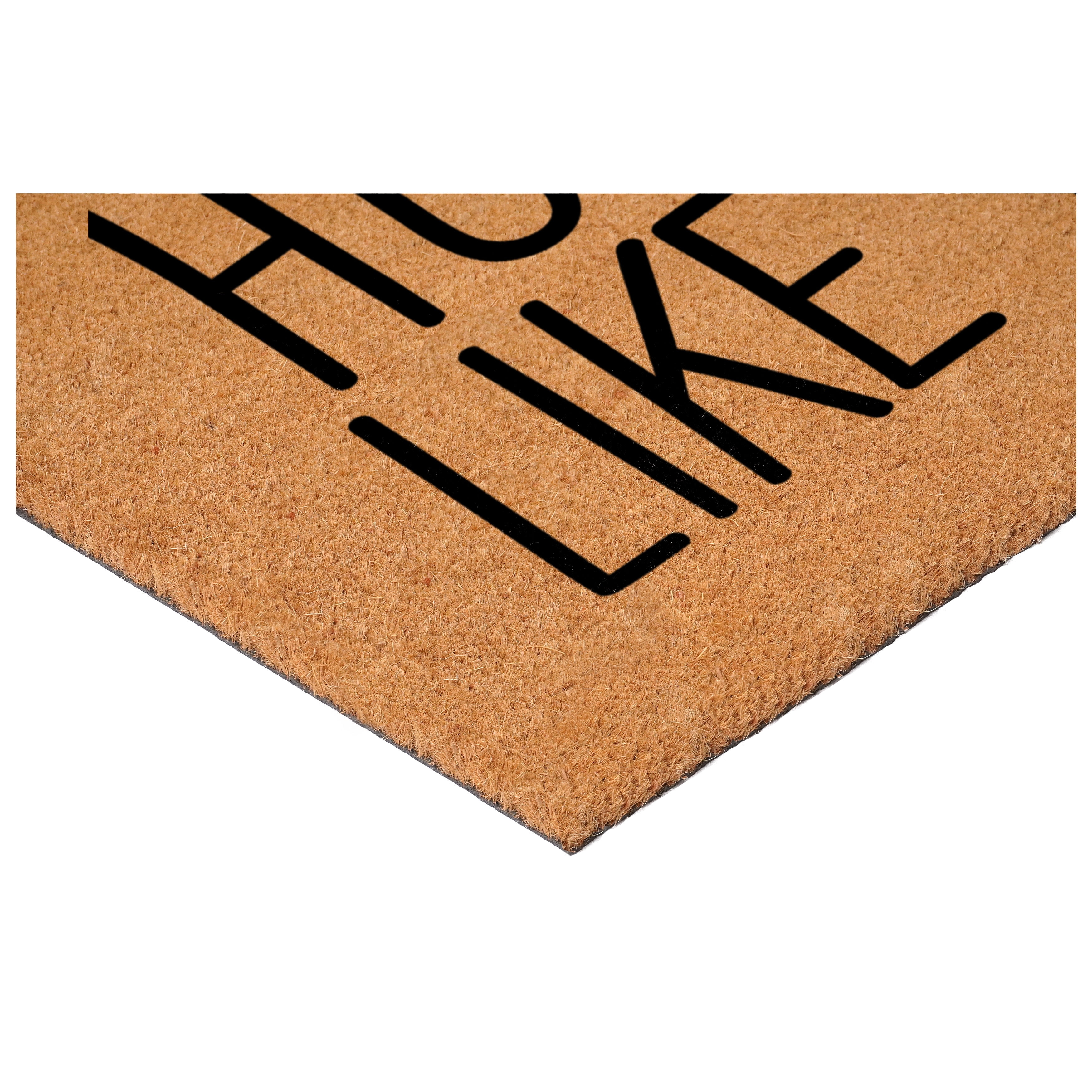 Hope you Like Plants Non Slip Vinyl Backing, Front Door Mat, Entryway Door Mat, 24"x36"