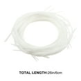 thumbnail image 2 of Topbathy 5Sets White Ukulele Nylon Material Sturdy Wire Perfect for Musical Instrument Parts, 2 of 8