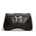 thumbnail image 3 of Bolsos pequeños de diseño con lazo de PU para mujer bolso bandolera de viaje con correa de cadena de gran capacidad, 3 of 6