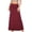 Red, variant on Skirts for Women Skirt Women’s Solid Color Low Rise Elastic Waist Casual A-Line Skirt for Everyday Wear Grey L