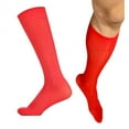 thumbnail image 2 of Men's Wide Stripe Dress Socks Professional Business Office Nylon Fabric Socks, 2 of 21