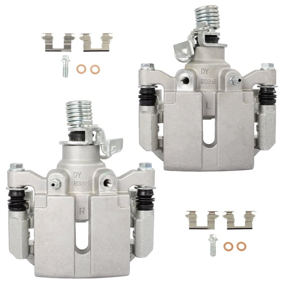 cciyu Rear Left & Right Brake Calipers Assembly w/Bracket 18B5010 18B5011 For Buick For Allure/For LaCrosse,For Chevy For Impala/For Impala Limited,For Pontiac For Grand Prix