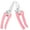 Pink, variant on Premium garden shears,pruning scissors gardening tools,pruners for flower,bushes,rose and fruit tree,use for florist,yard and orchard the plant clippers,sharp steel anvil snips
