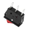 thumbnail image 2 of 5Uds E75 Rojo Luz ON/OFF SPST Barco Basculante Interruptor 22A/250V 20A/125V C.A., 2 of 8