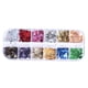 thumbnail image 4 of Aluminio Nail Flakes Baoblaze Lentejuelas Tinsel Glitter Decoración 12 Colores, 4 of 8