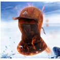 thumbnail image 2 of Cálido polar esquí bicicleta máscara facial completa calentador de cuello gorra deportiva de invierno, 2 of 4