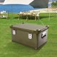 thumbnail image 4 of Estuche de transporte protector duro de 50L, caja organizadora multifuncional de aleación de aluminio para maletero de coche, caja de almacenaje para acampada y senderismo, 4 of 9