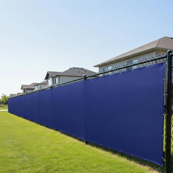 200 Series - Privacy Screen Plus - Navy Blue - 6' Tall (5'-8") - 90% Blockage - Finished - 50' Roll