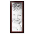 thumbnail image 2 of ArtToFrames 13x34" Matte mahogany Diploma Picture Frame, Brown Wood Poster Frame, with Regular Acrylic and 2 (FBPL-5108), 2 of 7