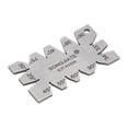 thumbnail image 3 of Screw Thread Gauge Cutting Angle Gage Template 29 to 90 Degrees Lathes Measuring Tool, 2mm Thickness, 3 of 4
