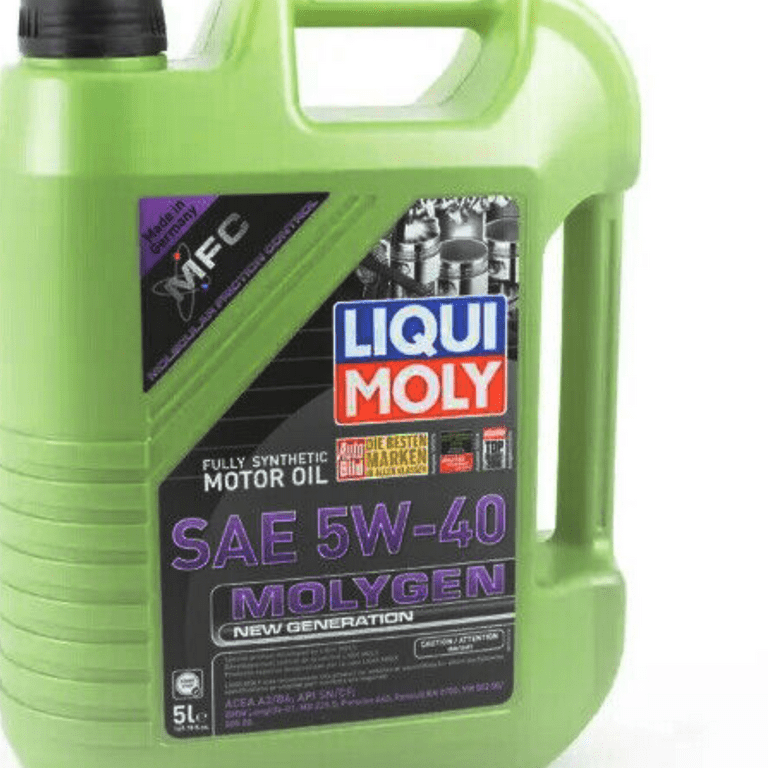 Liqui Moly Molygen 5W 40 New Generation Engine Oil 5 Liter MPN 20232