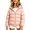 Pink, variant on Lightweight Hooded Puffer Jacket for Girls Kids Warm Zip Up Quilted Winter Coat with Elastic Cuffs Winter Outerwear Daily Wear School Daily Wear
