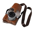 thumbnail image 1 of For Fujifilm X-M5 Synthetic Leather Camera Base Body Cover Kit Case Protector 15-45mm F/3.5-5.6 Can, 1 of 5