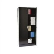 Tennsco 78" High Deluxe Cabinet, 36w x 18d x 78h, Black -TNN1870BK