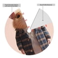 thumbnail image 2 of Lsque Cute Mouse In Glasses Print Christmas Tree Skirt, Tree Skirt with Ties or Velcro, Perfect for Holiday Decorations, Halloween, and New Year-48", 2 of 7