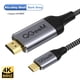 thumbnail image 1 of QGeeM USB C a HDMI Cable 4K tipo C HDMI Thunderbolt3 convertidor para MacBook Huawei Mate 30 USB-C HDMI adaptador USB tipo C a HDMI Tan Jianjun unisex, 1 of 2