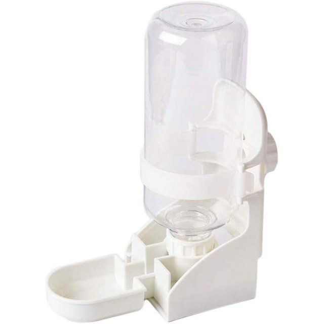 Dispensador de agua colgante para jaula de conejo, dispensador de agua automático para mascotas pequeñas, para conejo, Chinchilla, erizo, hurón, hámster, 500ml