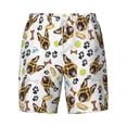 thumbnail image 5 of Rocae German Shepherd Dog for Men's Swim Trunks Quick Dry With Two Side Pockets and One Lined Patch PocketMedium, 5 of 9
