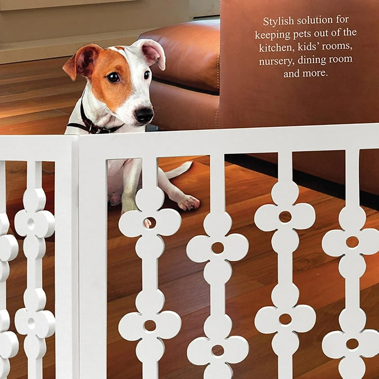 Stair Gate Expanding Fence Pets For Dogs Small Dog Stair Gate