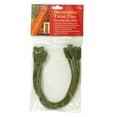 thumbnail image 5 of Haute Decor, Holiday Decorative Garland Twist Ties, 6-Pack, 20-inch, Olive Green, 5 of 5
