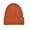 Orange, variant on Youth Reflective Knit Beanie Hat For Sports Warm