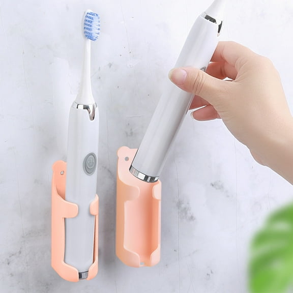 LSLJS Toothbrush Holders Wall Mounted for Bathroom Electric Toothbrush Holder Organizer to Saving Space & Keep Drying, Toothbrush Holder