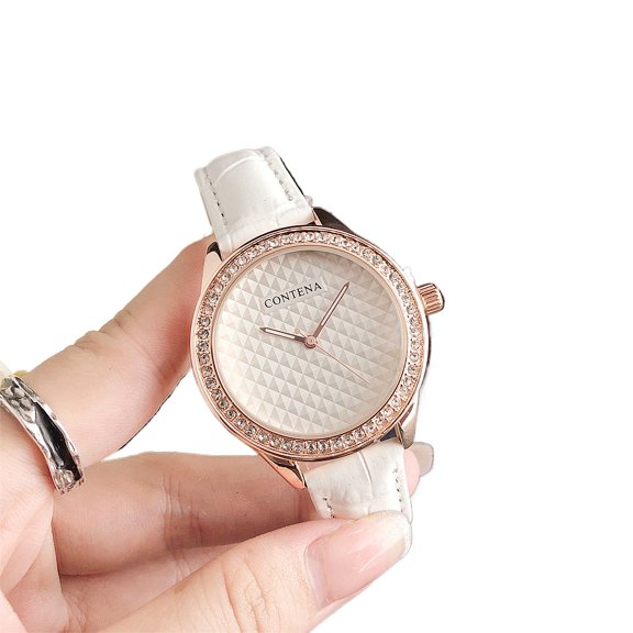 Women's fashion watch belt quartz diamond watch