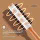 thumbnail image 3 of Boar Bristle Hair Brush for All Hair Types, Round Styling and Detangling Tool with Natural Wood Handle, 3 of 5