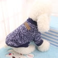 thumbnail image 4 of 1Pcs Pet Dog Classic Knitwear Sweater , Fleece Coat for Small,Medium Dogs,Warm Pet Dog Cat Clothes,Soft Puppy Customes for Dog Grils Boys, 4 of 7