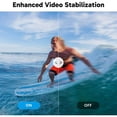 thumbnail image 5 of AKASO Brave 7 LE 4K60FPS 20MP WiFi Action Camera, Underwater 131ft with Touch Screen EIS 2.0 Zoom Remote Control,Support External Microphone Vlog Camera, 5 of 8