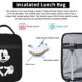 thumbnail image 4 of Fun Mouse Character Portable Lunch Tote, Insulated Cooler Bag for Daily Use and Travel, 4 of 6
