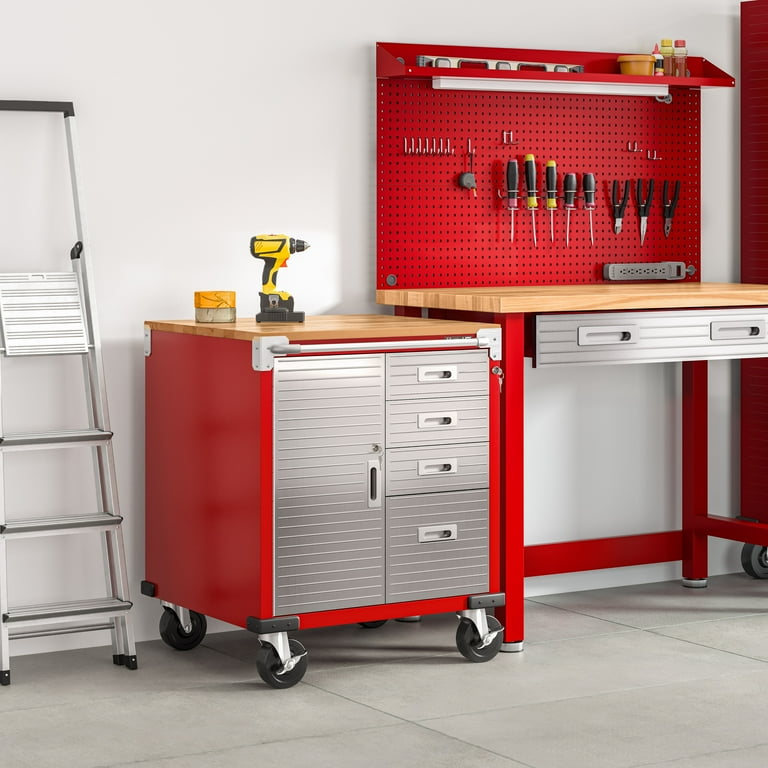 Seville Classics UltraHD Heavy Duty Rolling Workbench Table with