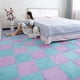 thumbnail image 2 of Alfombra de gamuza lavable a máquina para cortar alfombra de piso de área grande con costura gruesa para el hogar de tienda completa para dormitorio, 2 of 5