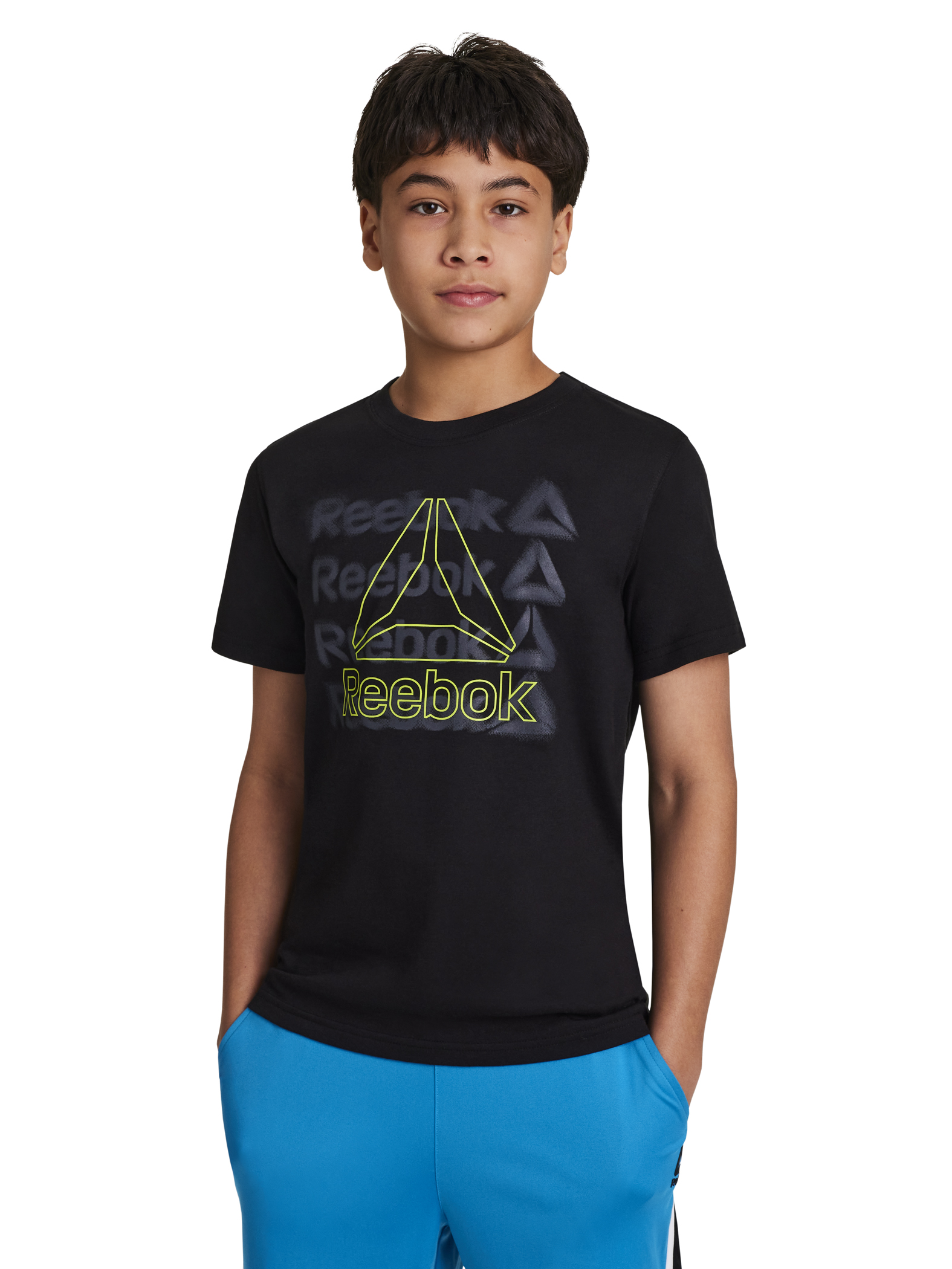 Reebok Boy's Short Sleeve Graphic T-Shirt, Sizes 4-18