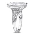 thumbnail image 3 of Everly Women’s 8 1/5ct Created White Sapphire Sterling Silver Engagement Ring, 3 of 10