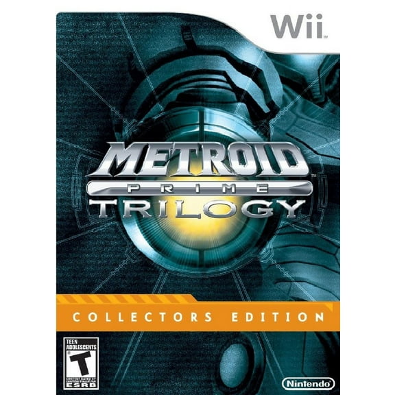 Restored Metroid Prime Trilogy Collector's Edition (Nintendo Wii, 2009) Fighting Game (Refurbished)