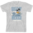 thumbnail image 3 of Gulf of Mexico Always & Forever Youth Heather Gray Crew Neck Short Sleeve Tee-XS, 3 of 4